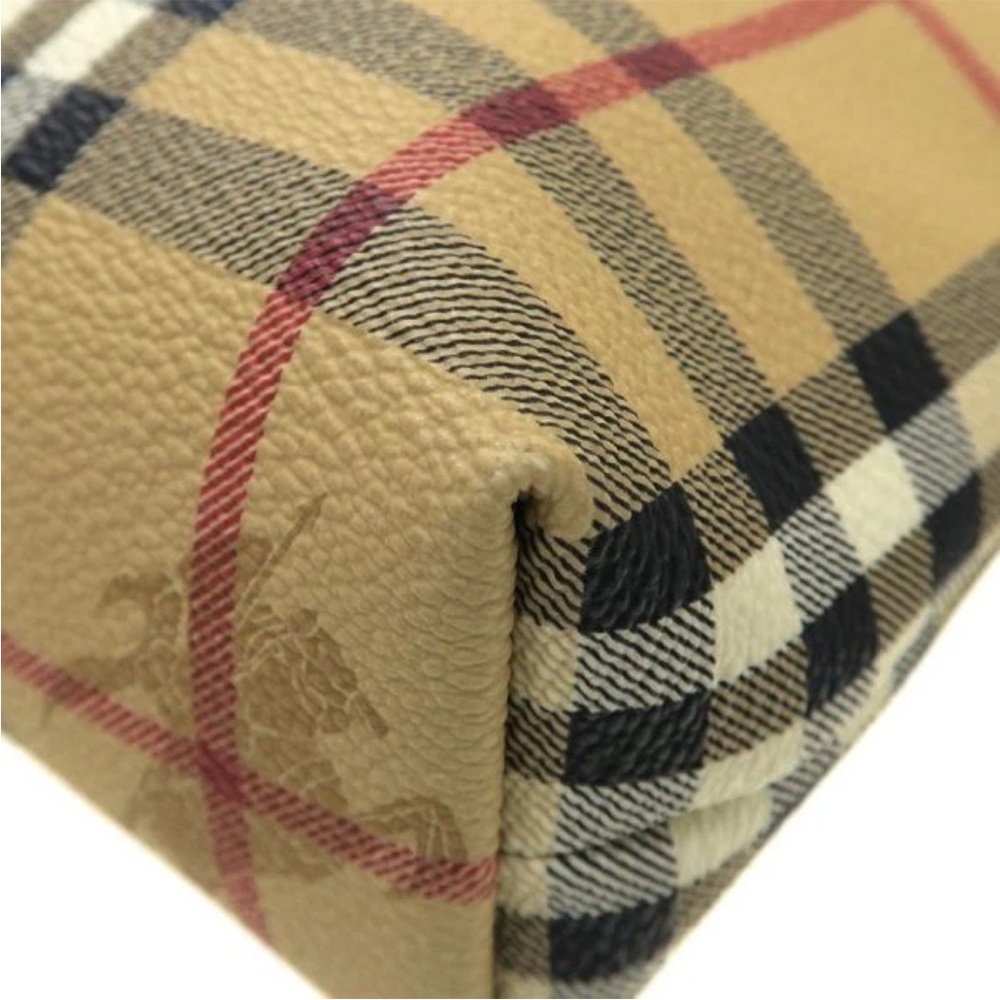 Burberry Tan and Brown Check Shoulder Bag Unisex - Picture 3 of 10